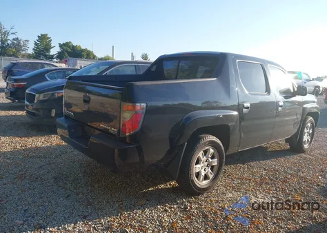 2007 Honda Ridgeline Rt from USA, damaged, VIN 2HJYK16237H511974